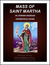 Mass Of Saint Martha Two-Part Vocal Score cover